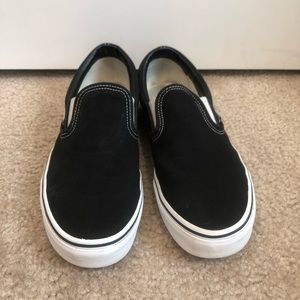 Vans Classic Slip-On Black Mens 8